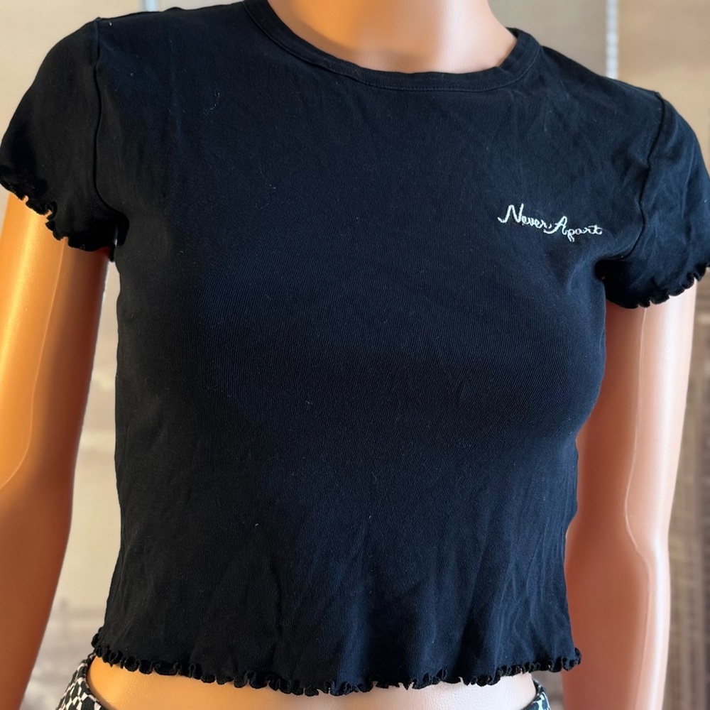 Topshop Blue Short Sleeve Tee